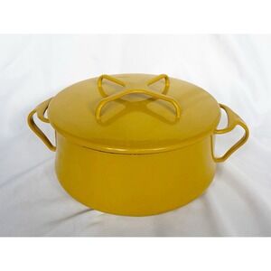 Dansk Kobenstyle Yellow 2 Qt. Casserole Pot With Lid